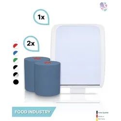 Küchenrollenhalter & -spender Blau von Blanc Hygienic