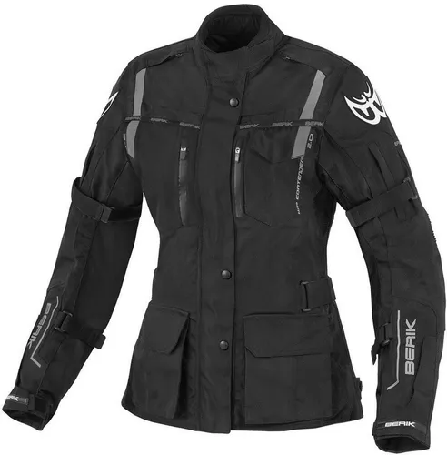 Berik Torino Damen Motorrad Textiljacke, wasserdicht, Größe 40