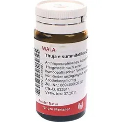 THUJA E SUMMITATIBUS D 12 Globuli 20 g