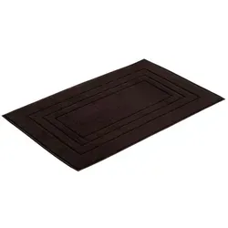 Vossen Badematte Feeling, 60x100 cm, beidseitig nutzbar in schwarz von Vossen