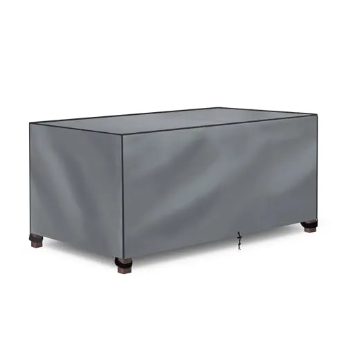 Wasserdichte Gartenmöbel Abdeckung 170x94x74cm - Abdeckhaube für Möbelsets aus 600D Oxford Polyester, schützt vor Witterungseinflüssen und UV-Strahlung, ideal für langlebigen Schutz deiner Gartenmöbel.