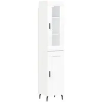 Produktbild vidaXL Highboard Weiß 34,5x34x180 cm