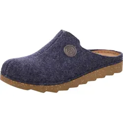 Rohde Herren Pantoffel Hausschuh Softfilz Foggia-H 7100, Größe: 44 EU, Mehrfarbig - Hausschuhe aus softigem Filz mit trendigem Design, ideal für entspannte Tage zu Hause oder im Garten, mit strapazierfähiger Synthetik-Laufsohle in Korkoptik.