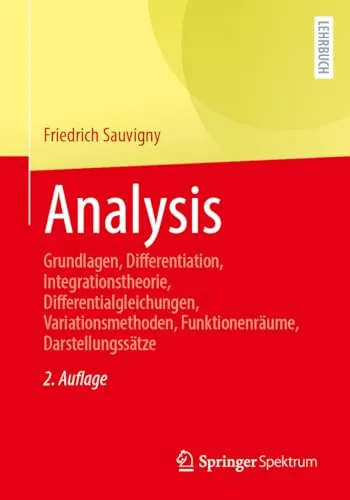 Produktbild Analysis: Grundlagen der Mathematik, Differentiation und Integration