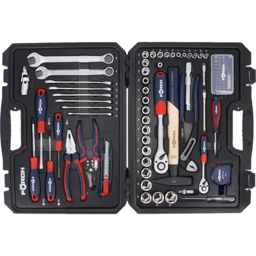 Förch Steckschlüssel Knarrenkasten 88tlg Nusskasten Ratsche Knarre Werkzeug