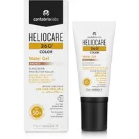 Heliocare 360 Water Gel Bronze SPF50+ 50ml - Sonnenschutz für das Gesicht mit LSF 50+, bietet intensive Hydratation durch Hyaluronsäure und schützt die Haut vor schädlichen UV-Strahlen.