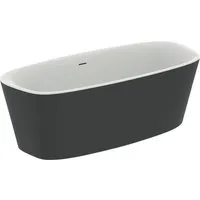 Ideal Standard Badewanne „Dea“ 80 × 180 cm in Schwarz Matt von Ideal Standard