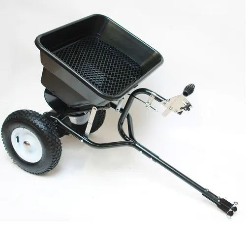 DEMA Streuaufsatz Schleuderstreuer 45 Liter für Rasentraktor ATV