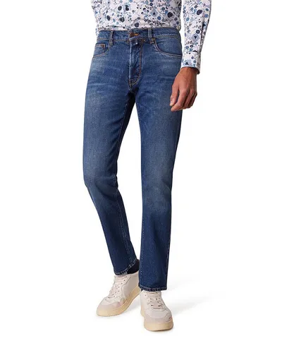 Herren 5-Pocket-Jeans PIERRE CARDIN, Gr. 38, Länge 34, blau von pierre cardin