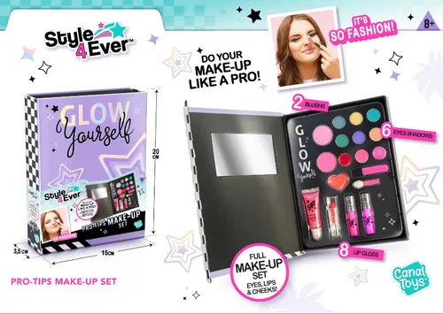 CANAL TOYS OFG 311 - STYLE 4 EVER - PRO TIPS MAKE UP SET - SCHMINK-SET # NEU OVP