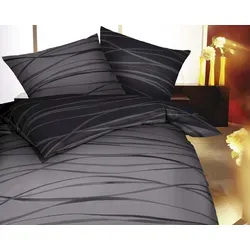 Biber Bettwäsche Set | Kaeppel | Motion in zinnfarben in grau von Kaeppel