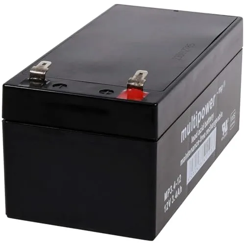 Powery Bleiakku multipower MP3,4-12 Vds 3400 mAh