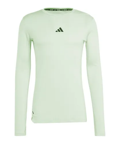 adidas Herren Workout Long Sleeve Tee T-Shirt - Sporttop in XL, schmal geschnitten mit Rundhalsausschnitt, aus 70 % Lyocell und 30 % recyceltem Polyester für besten Tragekomfort und Feuchtigkeitsmanagement.