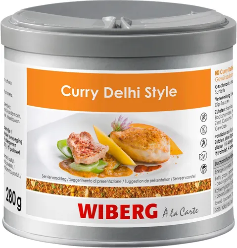 Produktbild Wiberg Curry Delhi grob 280g im 470 ml Aroma-Treso
