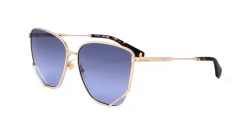 Marc Jacobs MJ 1006/S GOLD HAVANA Damen Sonnenbrille - Elegante Damen Sonnenbrille in Braun mit stylischem Rahmen, ideal für sonnige Tage und modische Akzente.