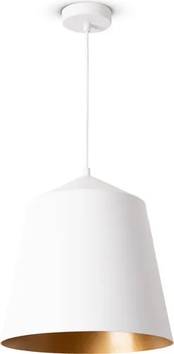 Pendelleuchte Paco Home - Elegante Hängelampe für Esstisch und Küche (ø32.5 cm) - Elegante Pendelleuchte für stilvolles Wohndesign. Mit variierbarem Stoffkabel, hochwertigem Material und verschiedenen Farbvariationen ist sie perfekt für jedes Zuhause.