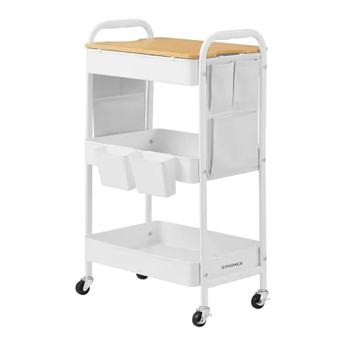 Küchenwagen Weiß von SONGMICS
