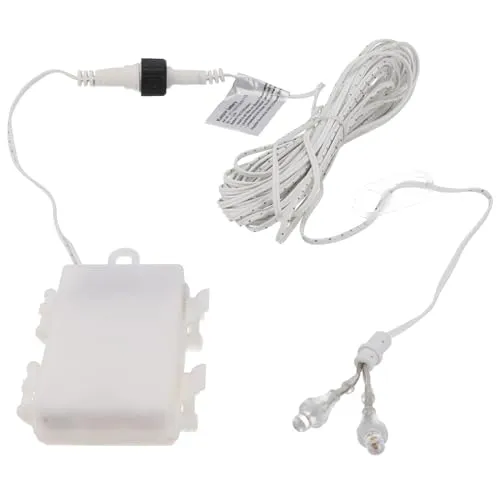 GURU SHOP LED Beleuchtungsset für Außensterne – 7m Set mit Batteriebox