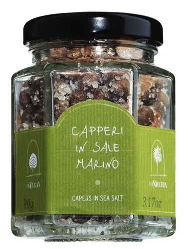 Kapern in Meersalz klein Capperi piccoli | Salz und Gewürze von La Nicchia