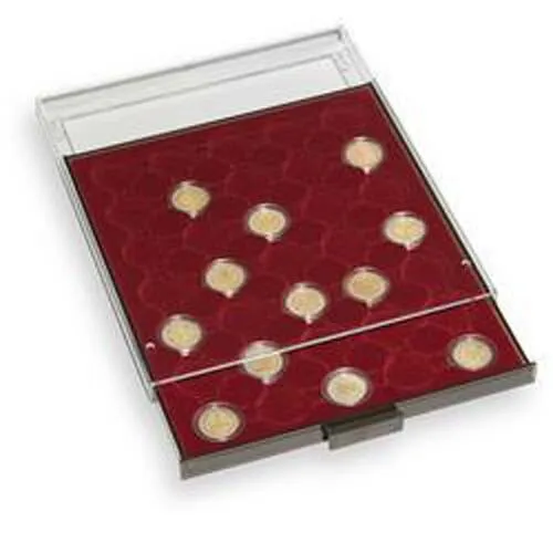 Leuchtturm Münzbox für 2 Euro Münzen MBCAPS26