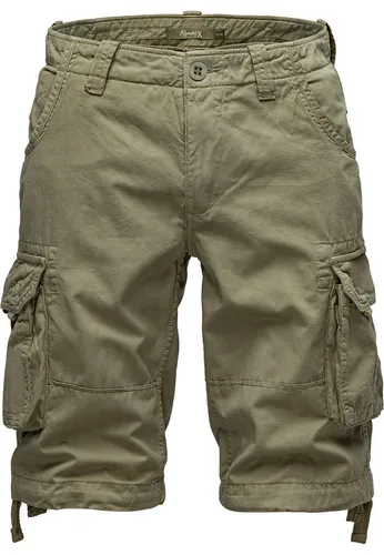REPUBLIX Cargoshorts COLTON Herren Bermuda Short Hose W36 - Bequeme und pflegeleichte Cargoshorts aus 100% Baumwolle mit lockerem Regular Fit. Praktische Seitentaschen und Gesäßtaschen bieten viel Platz für alltägliche Utensilien.