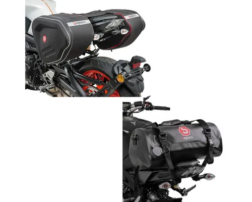 Bagtecs Reisetasche Set Seitentaschen + Hecktasche S2