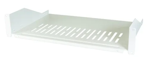 EFB 691650GR.2A - 19'' Fachboden, 2HE, Tiefe 300 mm, RAL7035 - Zubehör Schaltschrankgehäuse: 19'' 2HE Fachboden mit 22 kg Traglast, ideal für sichere Montage und optimalen Platz in Ihrem Schaltschrank.