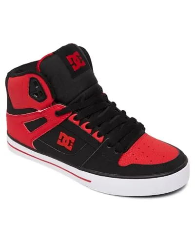 Produktbild DC Shoes Herren Puur Sneaker – Fiery Red White Black, 53.5 EU