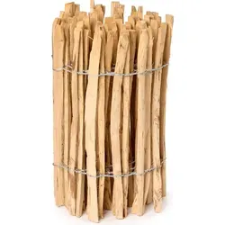 Garronda Gartenzaun aus Haselnuss