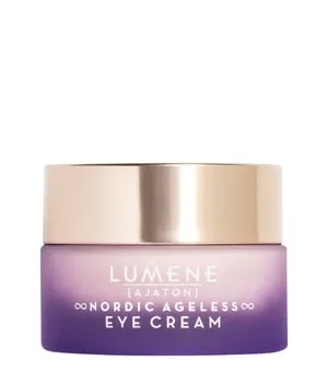 Lumene Nordic Ageless [Ajaton] Augencreme 15 ml - Augencreme zur Reduzierung feiner Linien und dunkler Ringe, parfümfrei und mit feuchtigkeitsspendender Formel für ein jugendliches Aussehen.