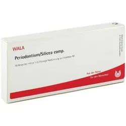 Periodontium / Silicea comp. Ampullen 10 ml - Anthroposophie: Stärkt das Zahnfleisch und fördert die Mundgesundheit mit dieser effektiven Kombination aus Silicea.
