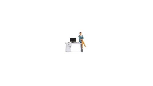 Noch 16517 Tiny-Scenes „Im Büro” H0