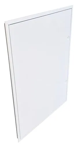 Revisionstür weiß 70 x 100cm, gedämmt, incl. Vierkantschlüssel