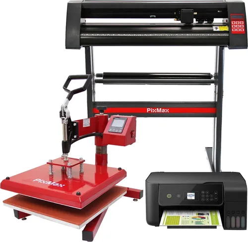 PixMax Schwingpresse Hitzepresse für T-Shirts