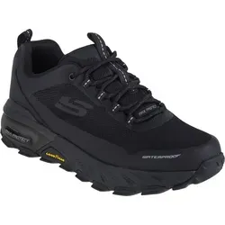 SKECHERS Herren Freizeitschuhe MAX PROTECT-FAST TRACK - Sneaker mit wasserfestem Obermaterial, Skechers Air Cooled Memory Foam-Innensohle und langlebiger Goodyear Performance-Laufsohle für optimalen Komfort und Traktion im Freien.