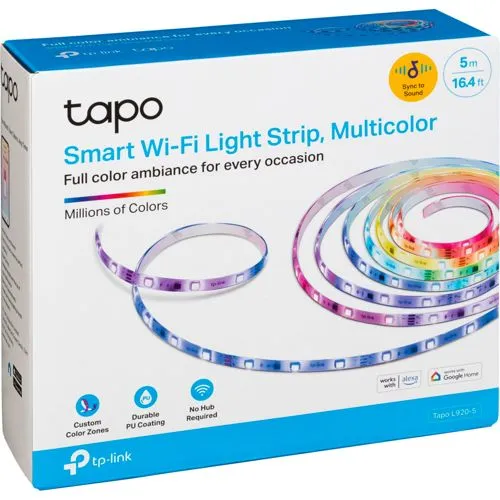 Tapo RGBIC LED Strip 5m in weiß von TAPO