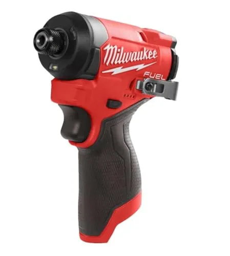 Milwaukee M12 FID2-0 Akku Schlagschrauber - Akkuschrauber mit 12 V und 170 Nm maximalem Drehmoment, kompakt und mit bürstenlosem Motor für effizientes Arbeiten.