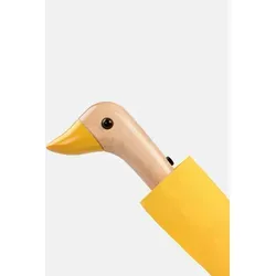 Original Duckhead Gelber Regenschirm - Regenschirm der Marke Original Duckhead in Gelb, handgefertigt aus nachhaltigen Materialien und mit wasserdichter AC-Beschichtung. Kompakt und windbeständig - ideal für unterwegs!