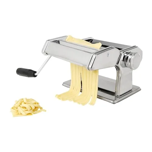 Equinox 507730 Nudelmaschine, Stahl, verchromt