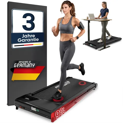 Miweba Sports Walking Pad | Laufband für Zuhause mit APP & Fernbedienung