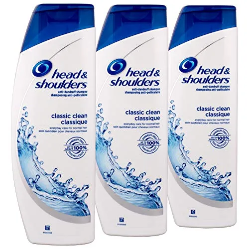 Head & Shoulders Classic Clean Anti-Schuppen Shampoo 400 ml - 3er Pack - 3 x 400 ml Head & Shoulders Classic Clean Shampoo für effektive Schuppenbekämpfung und ein frisches Haargefühl.