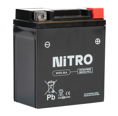 Batterie YTX7L SLA GEL für AGM YTX7L-BS für Honda FES 150 A S-Wing ABS 07-09