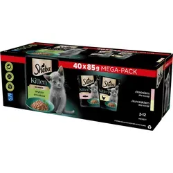 SHEBA Kitten Flavour Packet 40x85 g von SHEBA