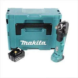 Makita DTM 51 F1J Multifunktionswerkzeug mit 3 Ah Akku - Multifunktionswerkzeug im Makpac, ideal für präzise Arbeiten und vielseitige Anwendungen, inklusive 1x 3 Ah Akku
