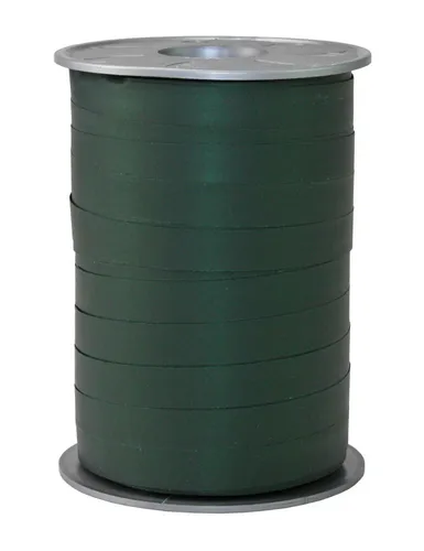 C.E. Pattberg Geschenkband Matt tannengrün - 200 m Ringelband Paperlook, ideal zum Dekorieren und Verpacken von Geschenken, nachhaltig hergestellt in Deutschland