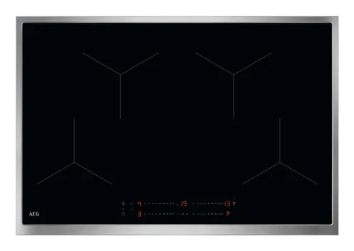 AEG Induktionskochfeld autark 80cm – 4 Flex-Zonen mit Powerfunktion - Kochfelder – Made in Germany mit Hob2Hood für automatische Dunstabzug-Anpassung und PowerBoost für sofortige Hitze.