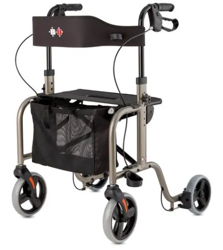B&B RL-SMART Alu-Leicht-Gewichtsrollator - Gehstöcke & Rollatoren – ultraleicht mit nur 6,7 kg, ideal für maximale Mobilität und Komfort im Alltag, bis 136 kg belastbar.