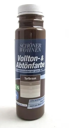 Brillux Voll- und Abtönfarbe Torfbraun 250 ml
