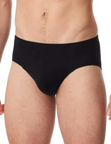 Schiesser Slip Premium Cotton Unterhose schwarz S von Schiesser