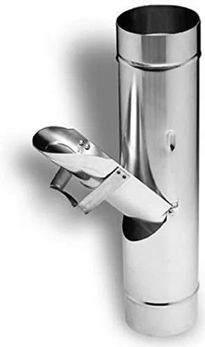 Titanzink Regenrohrklappe 80 mm - Dachrinnen Zubehör - Hochwertige Titanzink Regenrohrklappe in 80 mm, ideal für effiziente Regenwasserableitung und langlebigen Schutz Ihrer Dachrinnen.